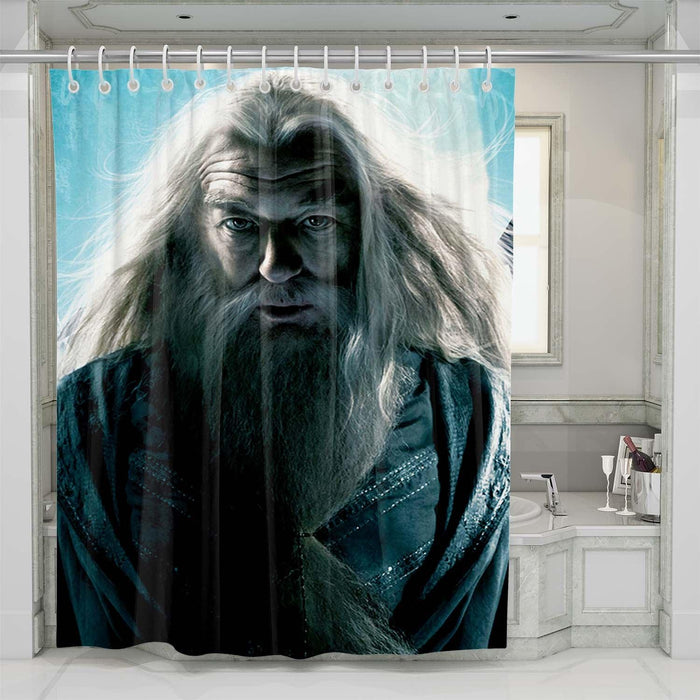 albus harry potter shower curtains