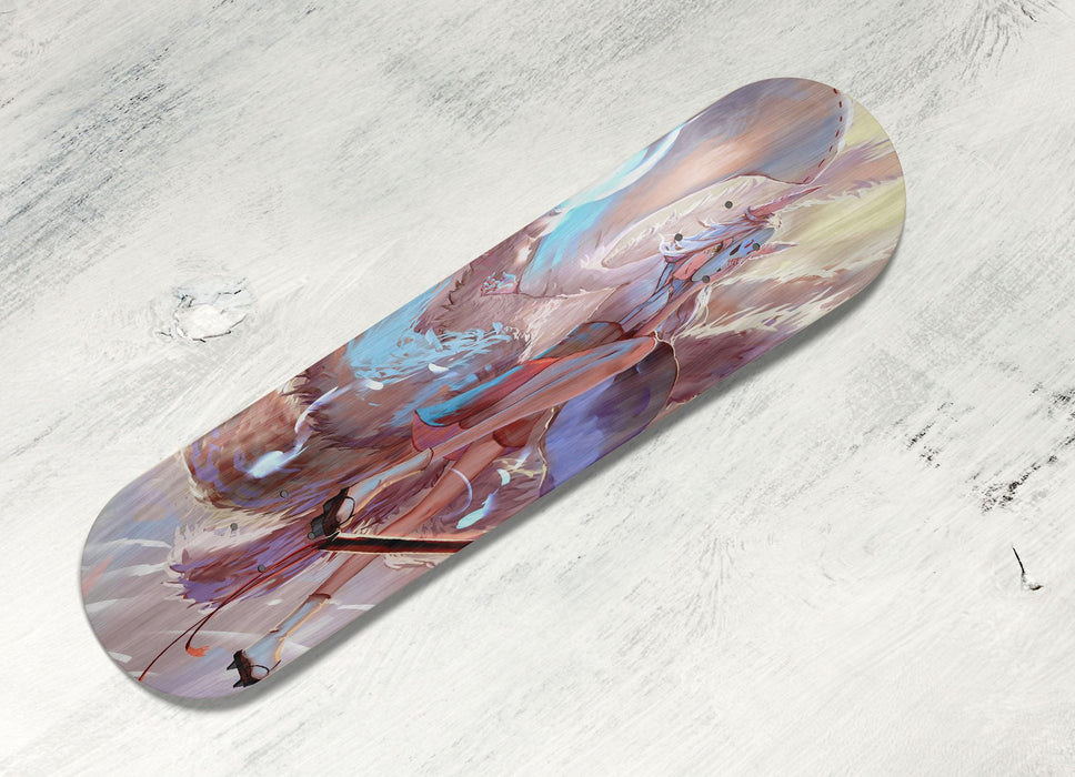 alita battle angel font Skateboard decks