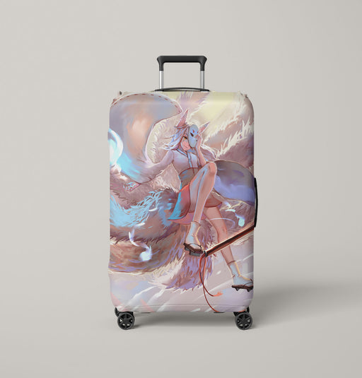 angel painting league of legends Luggage Covers | Suitcase