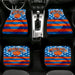 america flag new york knicks Car floor mats Universal fit