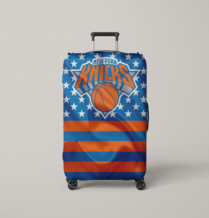 america flag new york knicks Luggage Covers | Suitcase