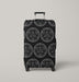 anagram of fullmetal achemist Luggage Cover | suitcase