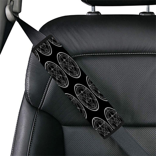 anagram of fullmetal achemist Car seat belt cover