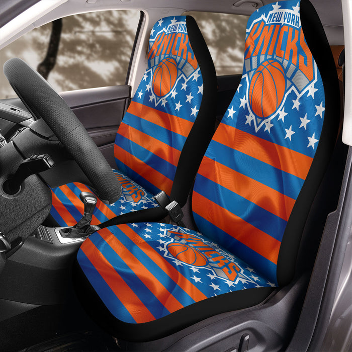 america flag new york knicks Car Seat Covers