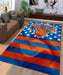 america flag new york knicks Living room carpet rugs