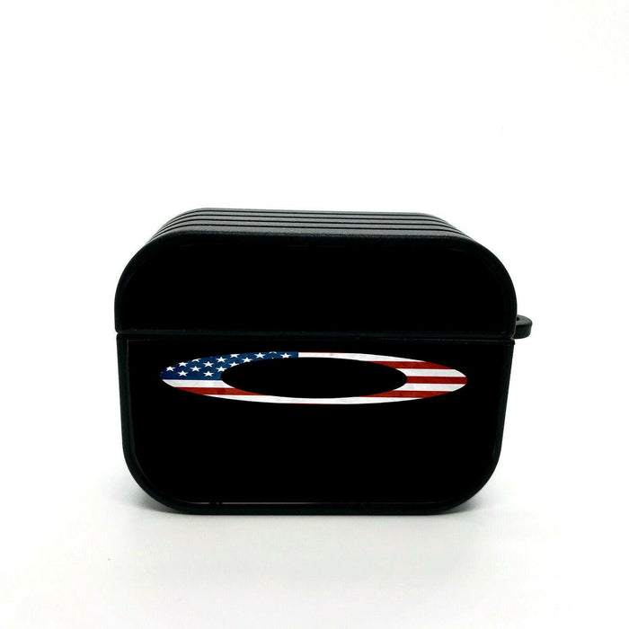 america flag oakley logo airpod case