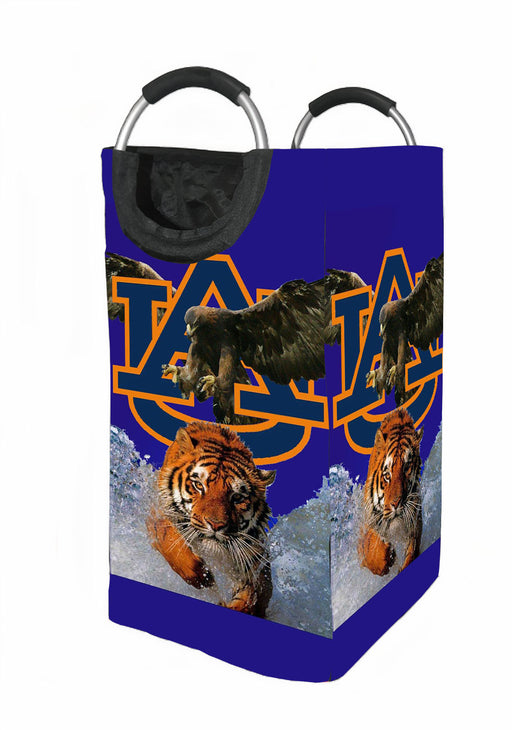 auburn tigers and eagle Laundry Hamper | Laundry Basket