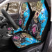 angry black pyramid dragon ball Car Seat Covers