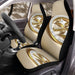 american football gold pittsburgh steelers Car Seat Covers