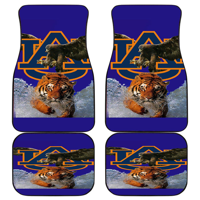 Auburn tigers and eagle Car floor mats Universal fit