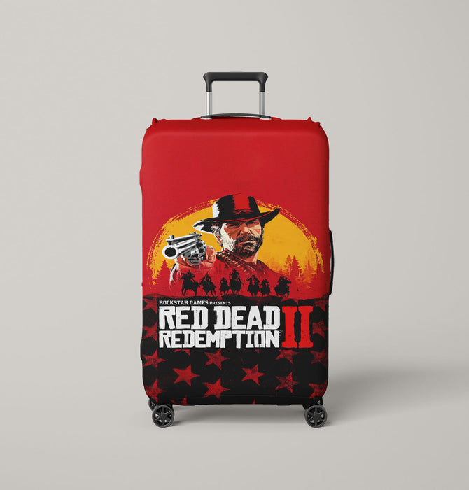 authur morgan red dead redemption Luggage Cover | suitcase