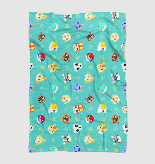 animal crossing character game Ultra soft fleece blanket