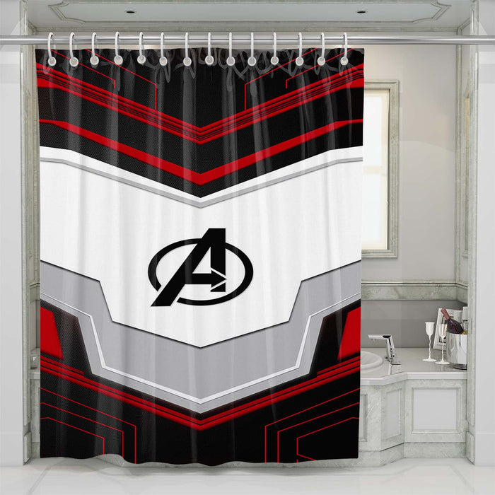 avenger end game suite shower curtains