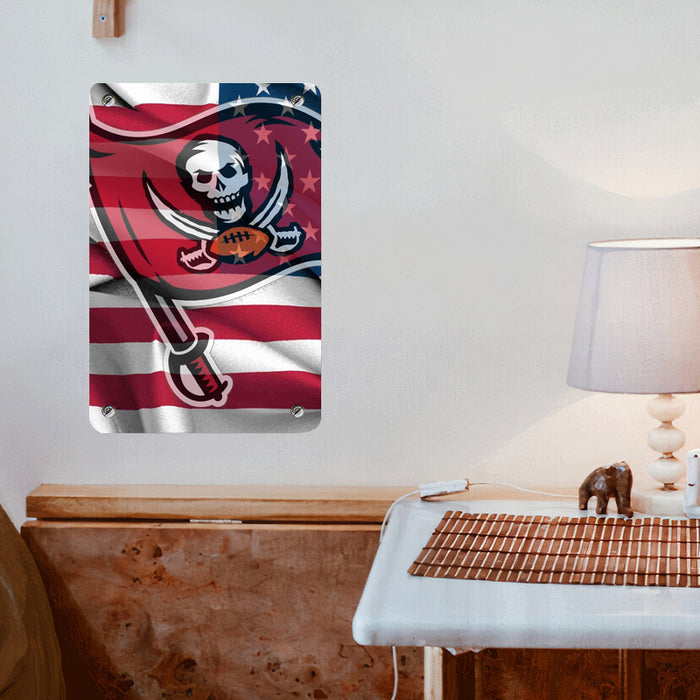 american tampa bay buccaneers Poster Metal print wall art