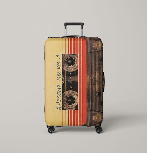 awesome mix vol 1 art Luggage Cover | suitcase