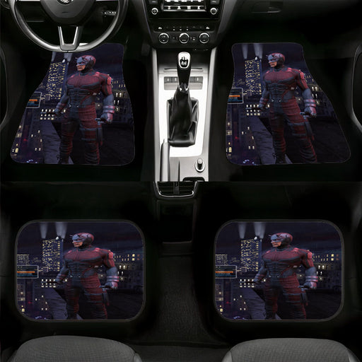 animation daredevil city night Car floor mats Universal fit