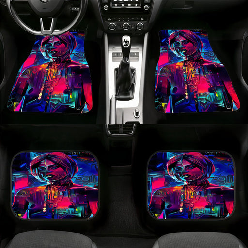 anemone from altered carbon Car floor mats Universal fit