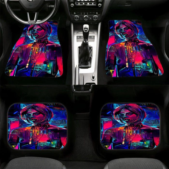 anemone from altered carbon Car floor mats Universal fit