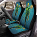 another position iron fist from marvel Car Seat Covers