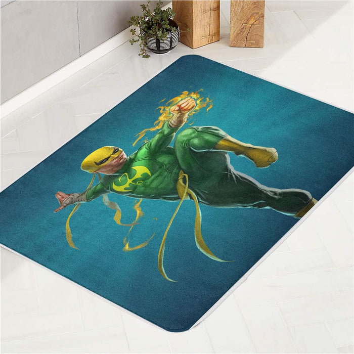 another position iron fist from marvel bath rugs