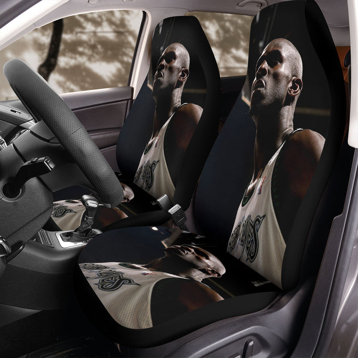 angry face from nba player Car Seat Covers