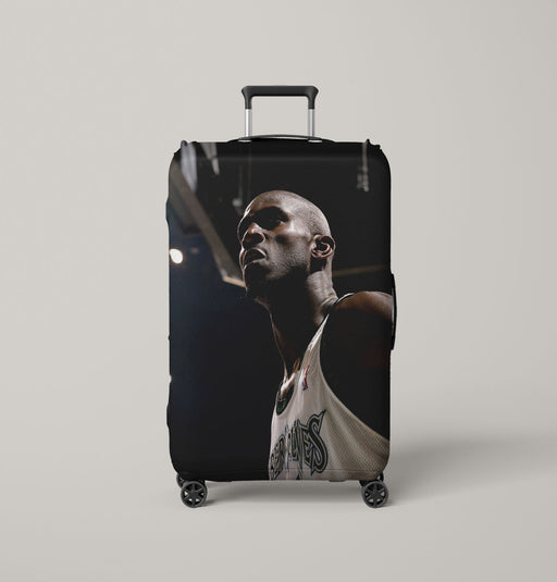 angry face from nba player Luggage Covers | Suitcase