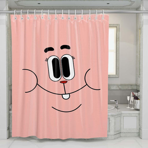 anais watterson the amazing world of gimball shower curtains