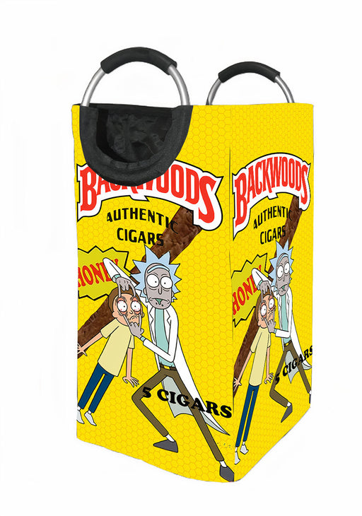 backwoods rick and morty 2 Laundry Hamper | Laundry Basket