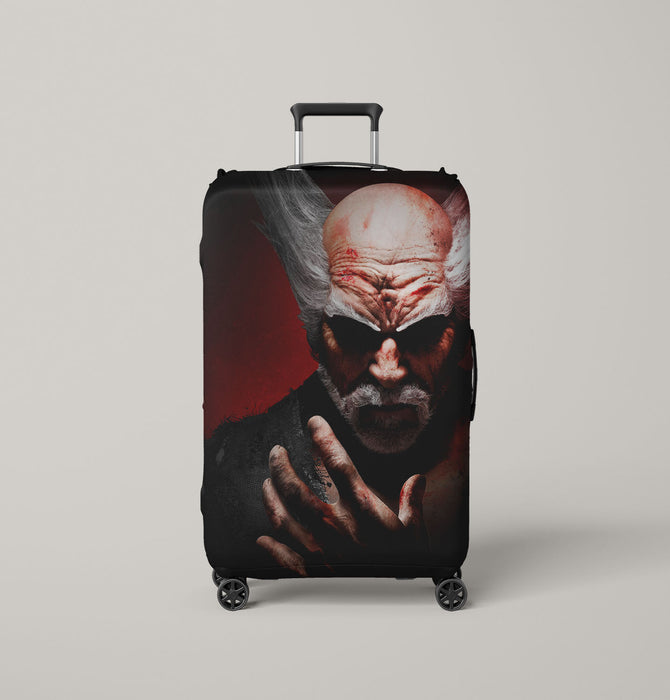 another side of heihachi tekken Luggage Covers | Suitcase