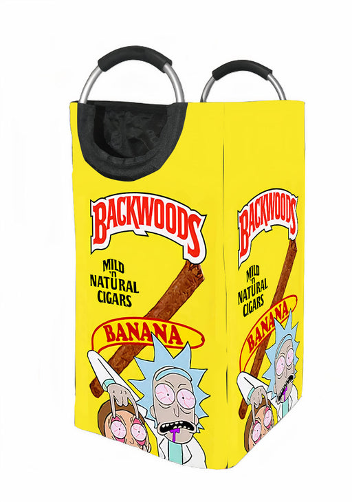 backwoods rick and morty Laundry Hamper | Laundry Basket