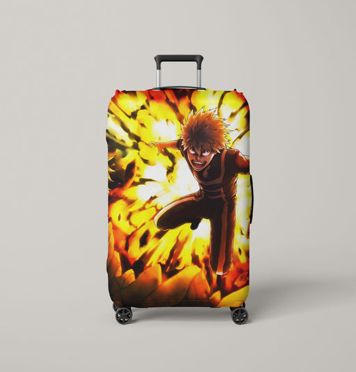 angry of bakugo from my hero academia Luggage Covers | Suitcase