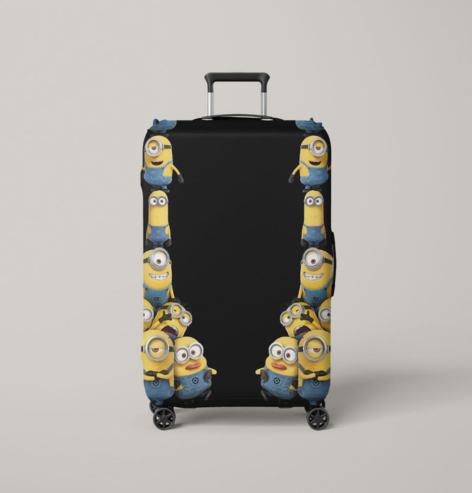 animation movie character minions Luggage Cover | suitcase