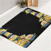 animation movie character minions bath rugs