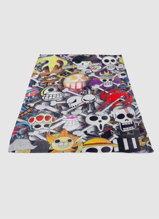 badges sunny go onepiece soft fleece blanket