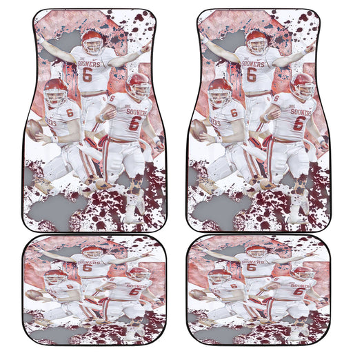 Baker Mayfield Car floor mats Universal fit