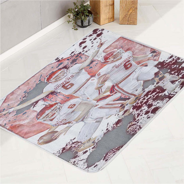 Baker Mayfield bath rugs