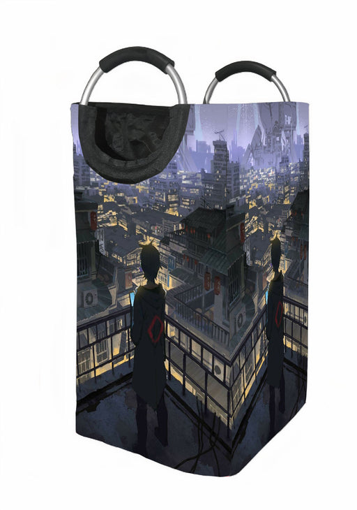 anime 2049 style Laundry Hamper | Laundry Basket