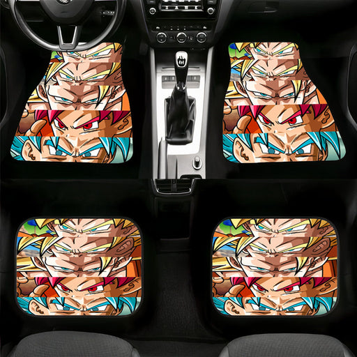 any eyes of goku Car floor mats Universal fit