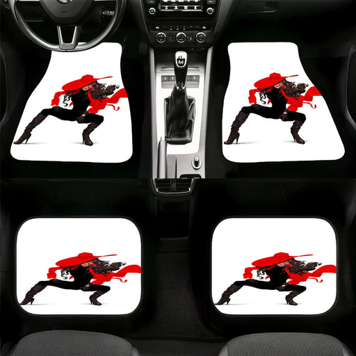 anther style carmen sandiego Car floor mats Universal fit