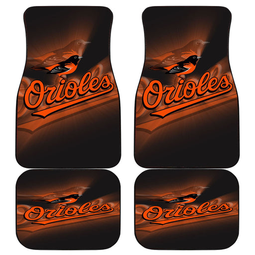 baltimore orioles logo 1 Car floor mats Universal fit