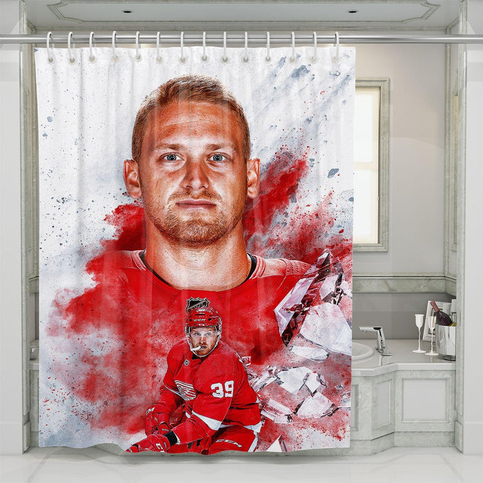 Anthony Matha Splattered Color shower curtains