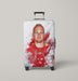 Anthony Matha Splattered Color Luggage Covers | Suitcase