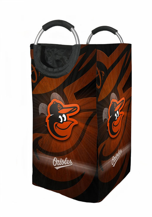 baltimore orioles wallpaper Laundry Hamper | Laundry Basket