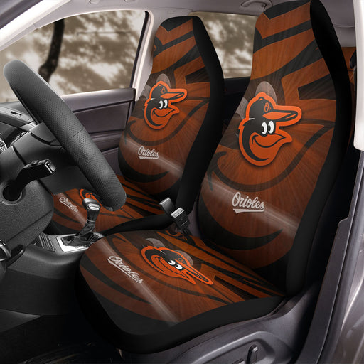 baltimore orioles wallpaper Car Seat Covers