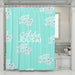 aoba jousai haikyuu team shower curtains