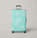 aoba jousai haikyuu team Luggage Cover | suitcase