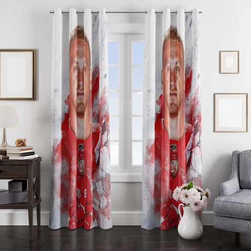 Anthony Matha Splattered Color window Curtain