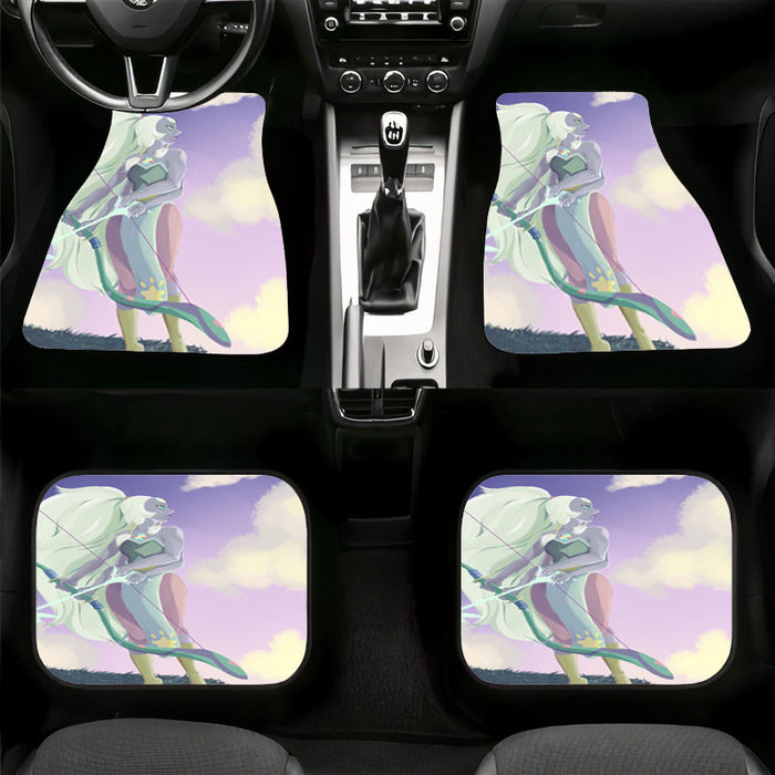 archer opal painting Car floor mats Universal fit