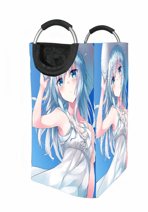 anime cute girl Laundry Hamper | Laundry Basket