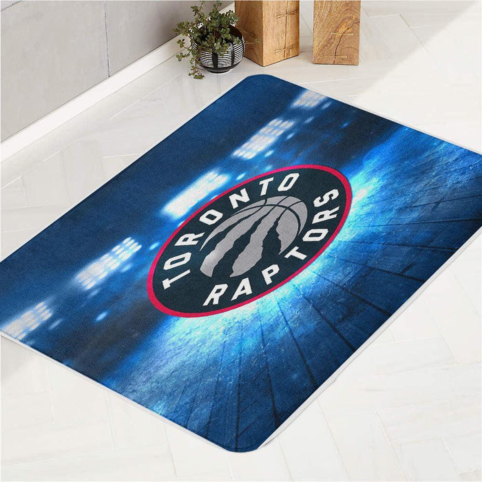 arena of toronto raptors bath rugs